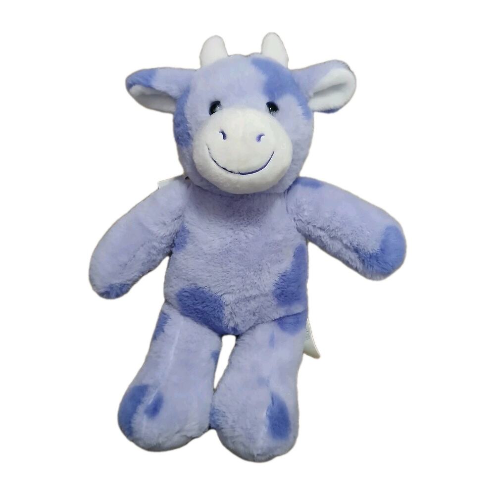 Build-A-Bear Purple Lavender Jelly‎ Cow Retired Plush Stuffed Animal Toy BAB